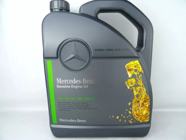 Mercedes Benz MB 229.51 5W-30 Motoröl 5W30 Genuine Engine Oil 5Liter Original