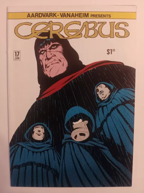 Cerebus # 17 Aardvark-Vanaheim 1980 Dave Sim Rare Indie