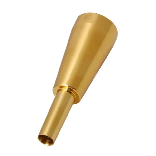 17C Gold Plated Brass Trumpet Mouthpiece Small Mouth For Trumpet Accessories