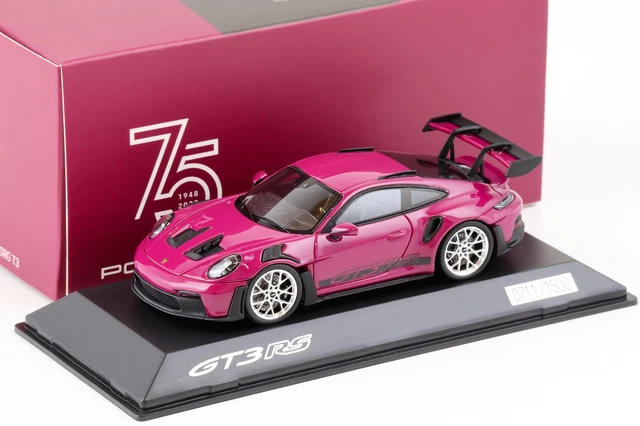 Porsche 911 992 GT3 2021 Ruby Star Neo Modèle Auto 1:12 GT Spirit - Collection