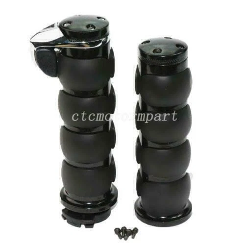 1" Handlebar Hand Grips for Harley-Davidson Dyna Super Glide Custom FXDC