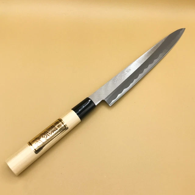 Japanisches Küchenmesser Yanagiba Sashimi 210mm Kohlenstoffstahl SK Teruhide