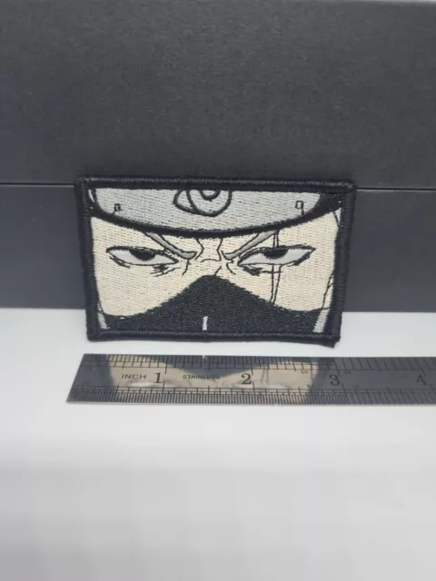 Naruto Anime Patch Kakashi And Obito Embroidered Iron On