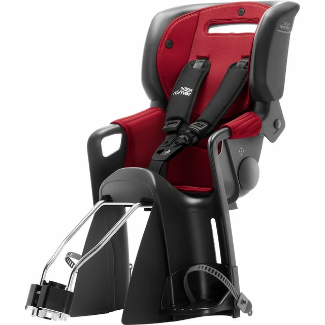 Römer Jockey Comfort 3 Fahrrad Kindersitz grau/rot
