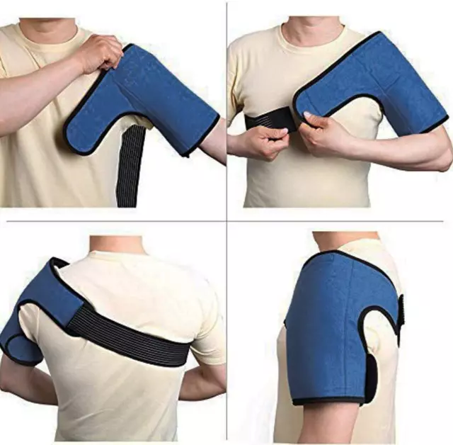 Ice Pack for Injuries Reusable Large, Gel Ice Pack for Back Pain Relief, Hot Col