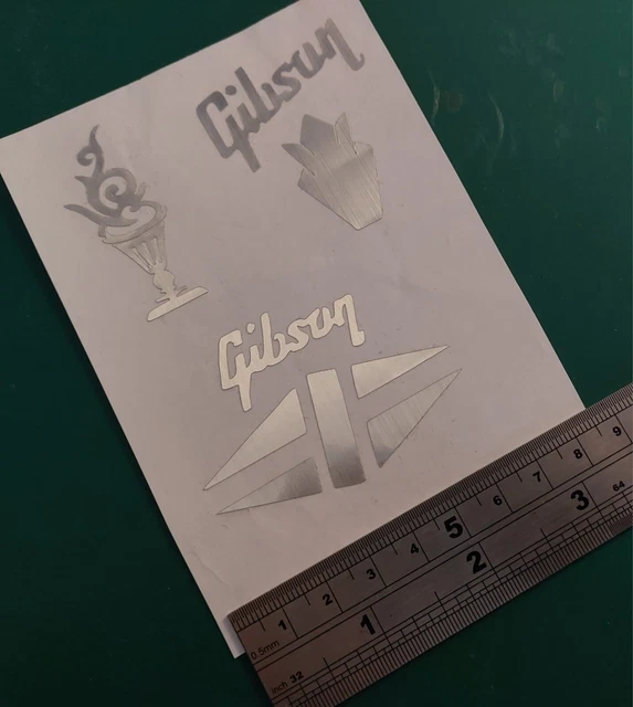 GUITAR HEADSTOCK GIBSON decals £4.90 PicClick UK