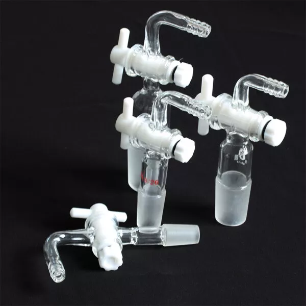 1/3/5pcs Organic Lab Glassware Kit PTFE stopcock