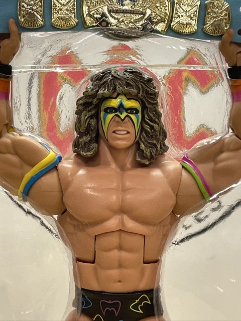 Figurine Articulée WWE ULTIMATE WARRIOR - Mattel Ultimate Edition Série 15 - NEUVE Sous Blister