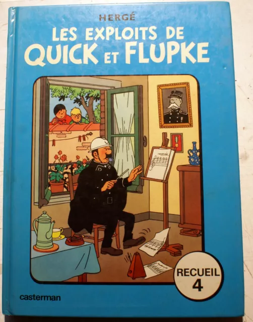 Herge/Les Exploits De Quick Et Flupke/Recueil N°6/Ed Casterman/1980