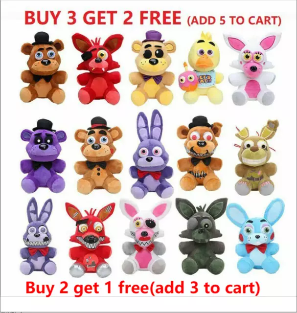 NEW Five Nights at Freddy's FNAF Horror Game Plush Doll Kids