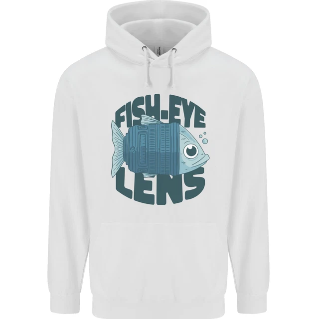 Fisheye Lens Funny Photography Photographer Childrens Kids Hoodie