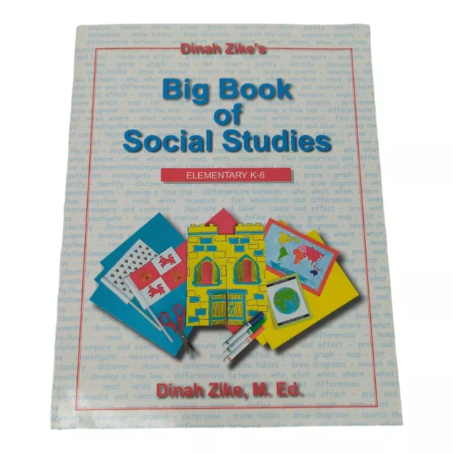 *NEW* Big Book of Social Studies Elementary K-6, Zike, Homeschool Teacher Class