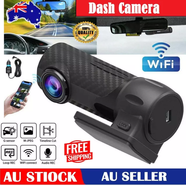 Wireless HD 1080P WiFi Car Camera DVR 170° Dash Cam  Night Vision Video Recorder