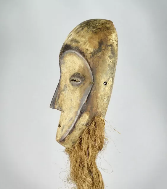 Superb LEGA idimu Mask Bwami Congo DRC African Tribal Art 1602 2