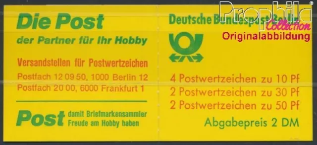 Briefmarken Berlin (West) 1980 Mi MH11ec (kompl.Ausg.) t höherstehend post(88941 2