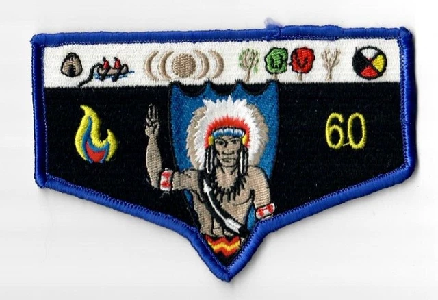Boy Scout OA 60 Aina Topa Hutsi Lodge Flap S19