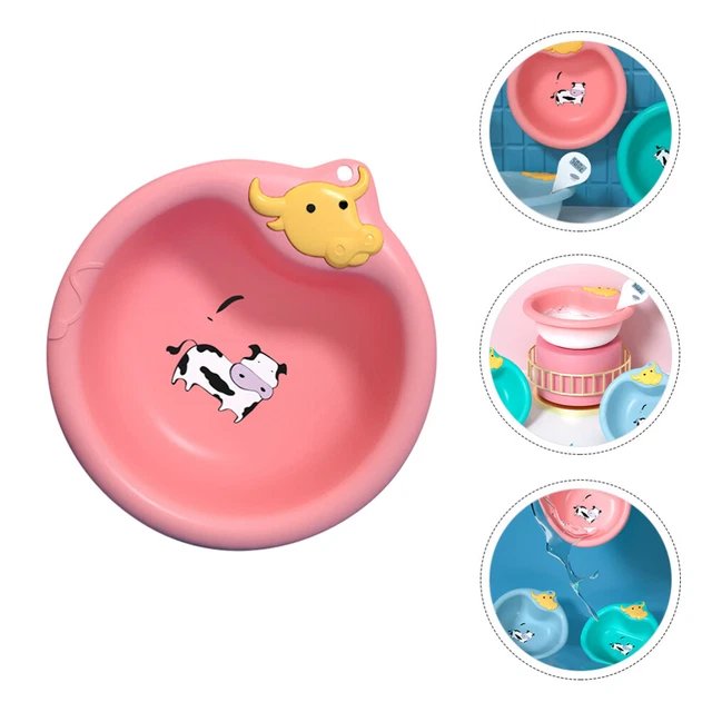 1 pieza lavabo para bebé bañera pequeña tazón dedo