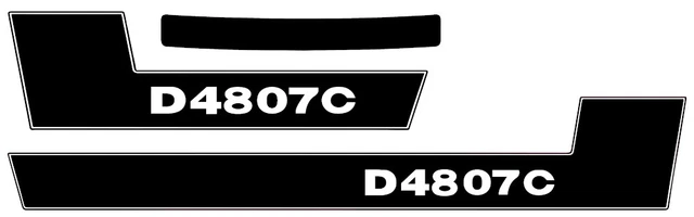 Deutz Traktor Sticker Schriftzuge Aufkleber Logo Emblem Ulmer