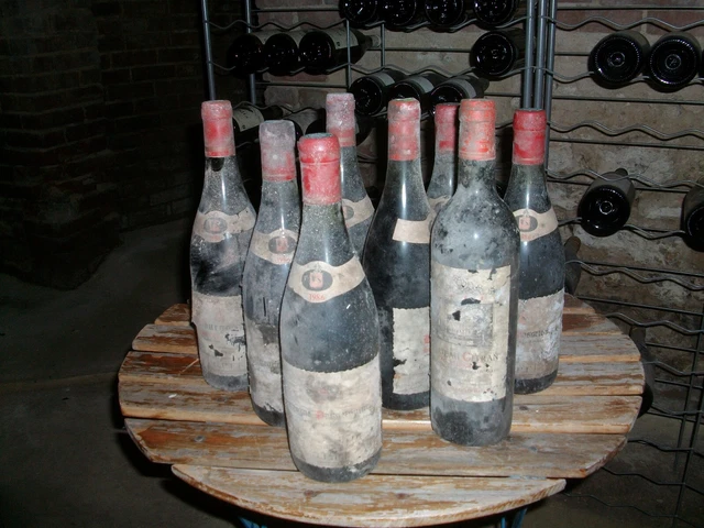 Lot de 11 bouteilles Bordeaux et Bourgognes.