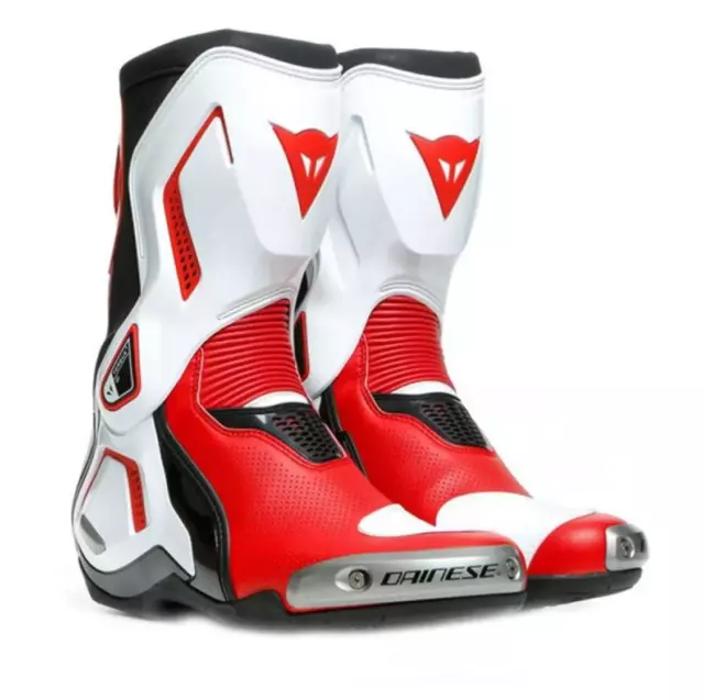 Bottes Dainese torque 3 out air noir blanc rouge 42