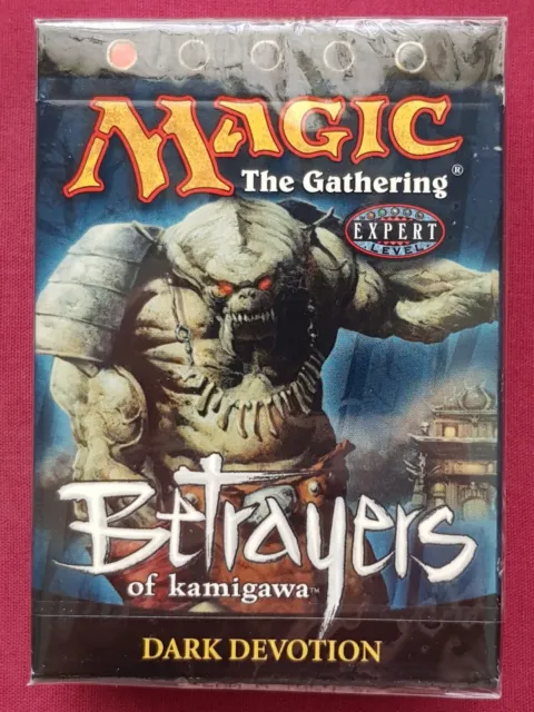 Magic The Gathering BETRAYERS OF KAMIGAWA DARK DEVOTION Sealed Theme Deck MTG