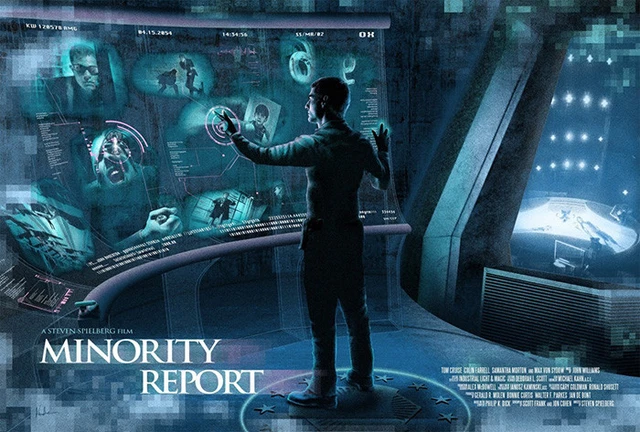 Minority Report Kevin Wilson Ape Meets Girl Screen Print Poster Mondo Art Cruise