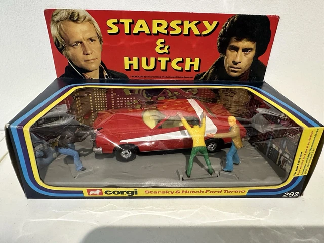 FIGURINE ORIGINALE STARSKY et Hutch - Corgi 292 Ford Gran Torino