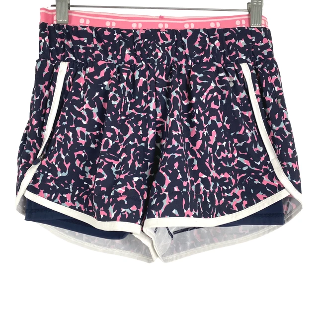Sweaty Betty On Your Marks 4” Running Shorts Women's XS Multicolored Print NWT