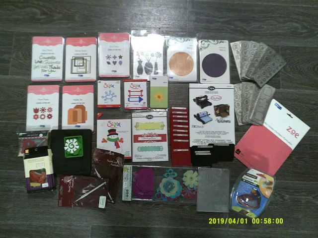 Huge Craft Bundle ~ Sizzix Plus Lots More ~ Please See Photos + Read Description