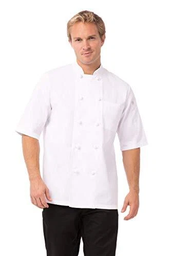 Chef Works unisex adult Tivoli Coat chefs jackets White 3X-Large US