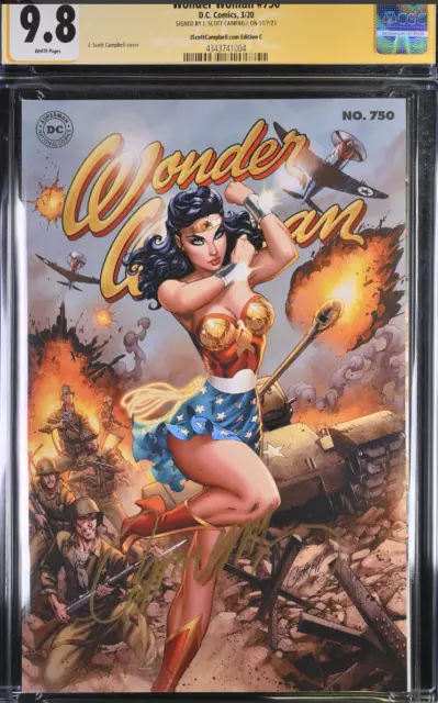 Wonder Woman #750 3/20 CGC SS 9.8 Cover C