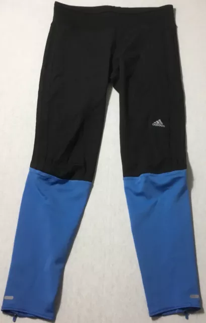 Adidas Women’s Response Long Tight AX6600 Black/Blue Size M