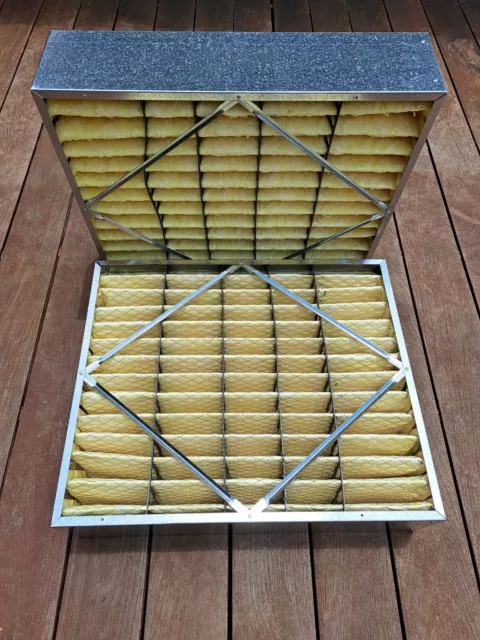2X AIR HANDLER 2JTZ7 Rigid Cell Filter 20 x 24 x 6 Inch, Galvanized Steel