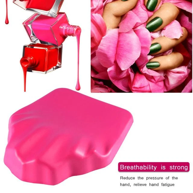 Soft Nail Pillow Hand Rest Holder - Manicure Art Care Pad Anti-skid Cushion Tool
