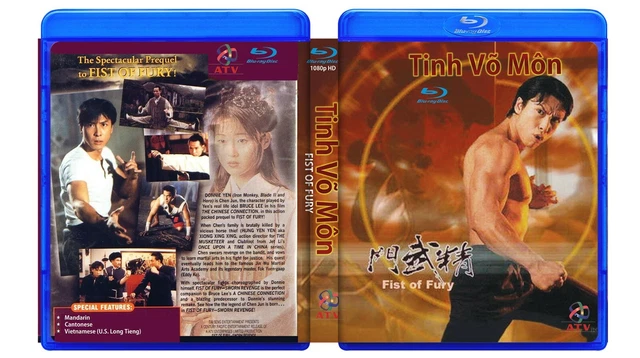 TINH VO MON - Fist of Fury Phim Bo HK ATV - USLT/Can/ English Sub  Bluray