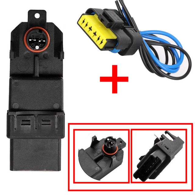 Kit Module Temic + Fiche Pour Lève-vitre électrique Peugeot/Citroën - Modèles C2, C3, 206, 308, Etc.