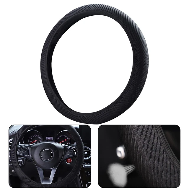 Morbido e comodo 15 coprivolante pelle nera design antiscivolo