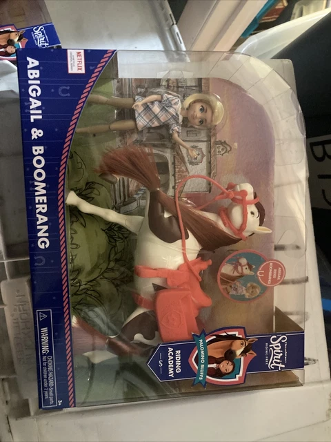 DREAMWORKS SPIRIT RIDING Free Collector Doll Horse Abigail Boomerang ...