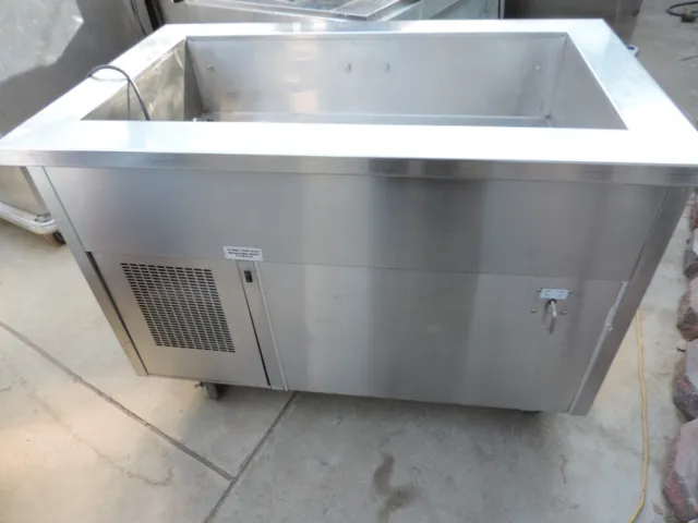 COLD FOOD  TABLE CART (RANDELL) MODEL- RAN SCA-3 Stainless Steel