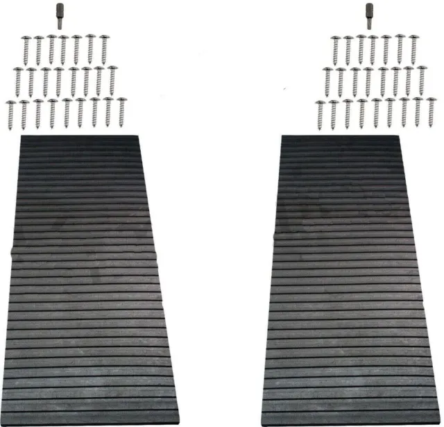 Two (2) Pack Caliber Snowmobile Trailer Trax Mat - 18" x 72" # 13211 Track Grip