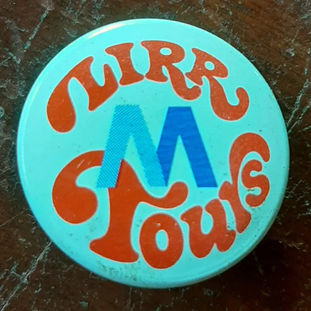 Rare Long Island Rail Road LIRR Tours Pin Pinback Button 1" round