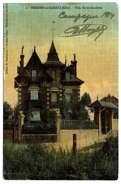 (S-104615) FRANCE - 60 - RESONS SUR MATZ CPA CAPAUMONT H. ed.