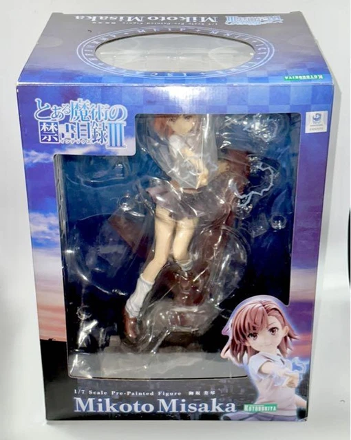KOTOBUKIYA A Certain Magical Index III Figure Misaka Mikoto 1/7 Used
