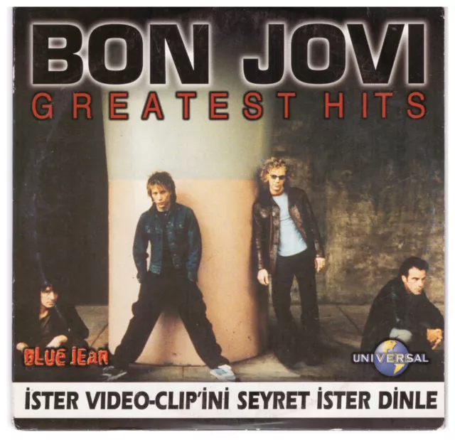 BON JOVI Greatest Hits Turkish Blue Jean magazine CD-ROM video clips etc.