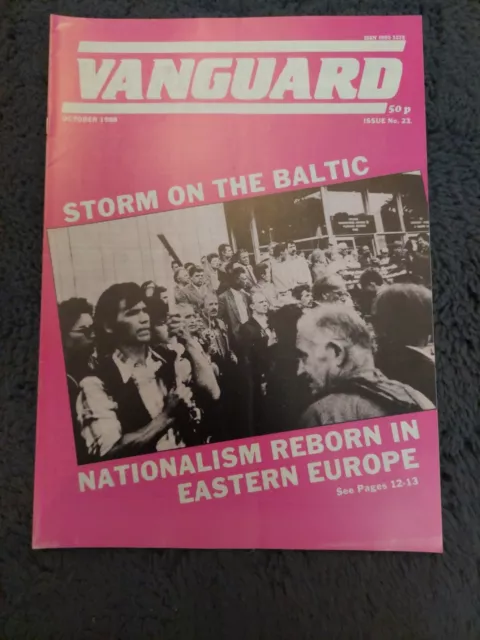 VANGUARD #23, the magazine of the Flag NF - Number 23 - October 1988