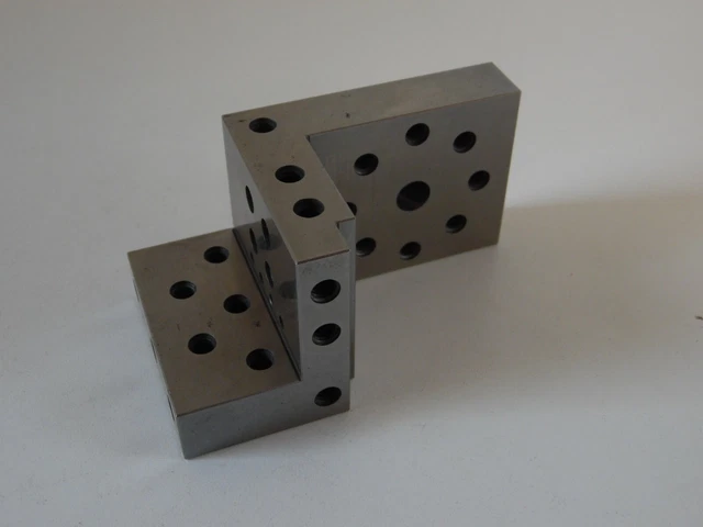 Compound Angle Plate  Toolmaker   Surface grinder 4x2.25x2 1/4 -20 tapped