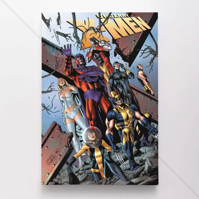 Uncanny X-Men Poster Canvas Vol 1 #534 Xmen Marvel Comic Book Art Print