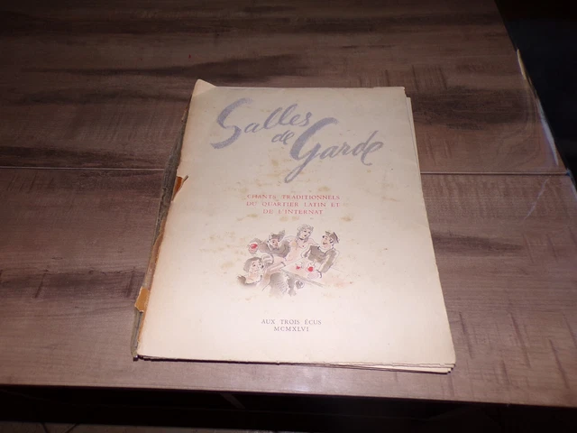 SALLES DE GARDE chant traditionnels EUR 35,00 - PicClick FR