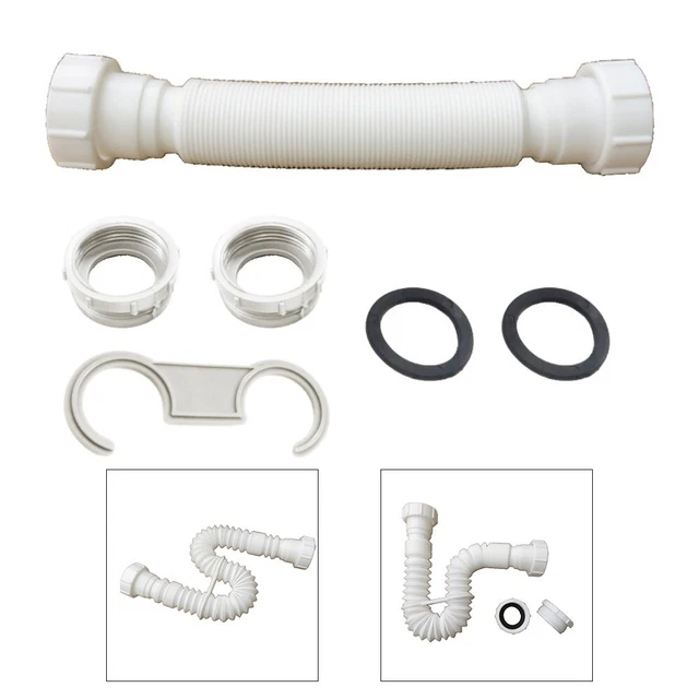 Rallonge Universelle De Tuyau De Vidange - 9,84 Pieds (3 M), Polypropylène - Pour Lave-linge, Lave-vaisselle