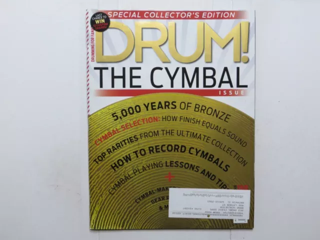 Drum! Magazine The Cymbal Collector's Issue February 2012 Dave Grohl C3